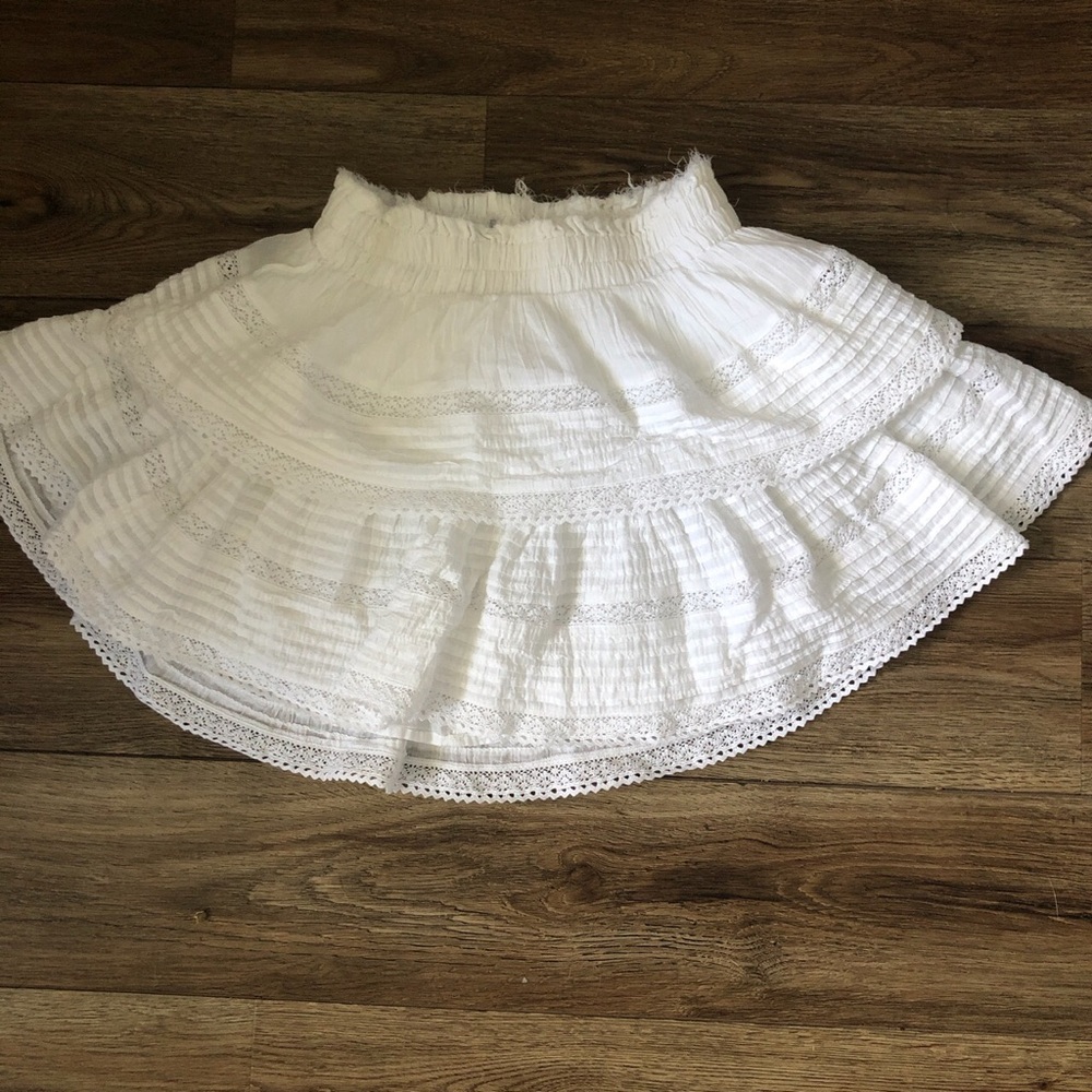 Aerie ruffle skirt